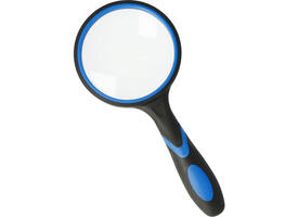 Handloep Westcott 100mm vergroot tot 3x zwart/blauw