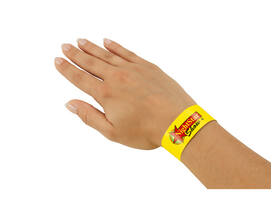 Evenementenbandjes Sigel 255x25mm wit 120 stuks
