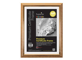 Fotolijst Seco A4 goud plexiglas