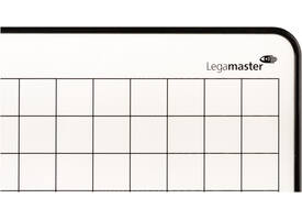 Wisbord Legamaster gelakt staal geruit + blanco