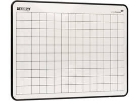 Wisbord Legamaster gelakt staal geruit + blanco