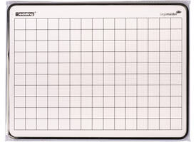 Wisbord Legamaster melamine geruit + blanco