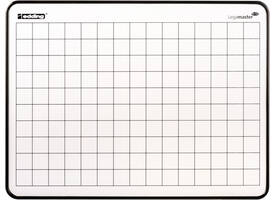 Wisbord Legamaster melamine geruit + blanco