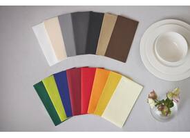 Dinerservet Tork Linstyle Premium 1/8 vouw 1-laags 390x390mm 50 vel zwart 478196