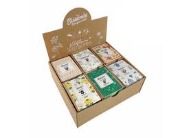 Giftbox Blossombs kruiden-bloemen assorti display à 24 zaadbommetjes