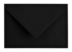 Envelop Papicolor C6 114x162mm ravenzwart pak à 6 stuks