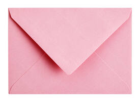 Envelop Papicolor C6 114x162mm babyroze pak à 6 stuks