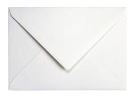 Envelop Papicolor C6 114x162mm metallic parelwit pak à 6 stuks