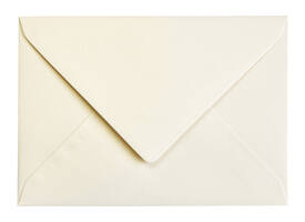 Envelop Papicolor C6 114x162mm metallic ivoor pak à 6 stuks