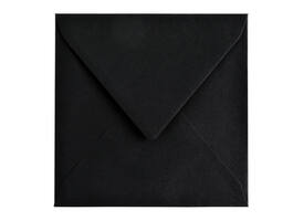 Envelop Papicolor 140x140mm ravenzwart pak à 6 stuks