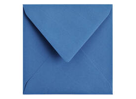 Envelop Papicolor 140x140mm donkerblauw pak à 6 stuks