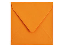 Envelop Papicolor 140x140mm oranje pak à 6 stuks