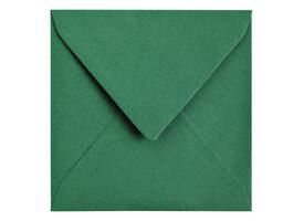 Envelop Papicolor 140x140mm dennengroen pak à 6 stuks
