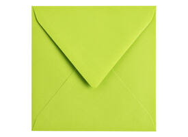 Envelop Papicolor 140x140mm appelgroen pak à 6 stuks
