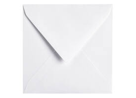 Envelop Papicolor 140x140mm kraft wit pak à 6 stuks