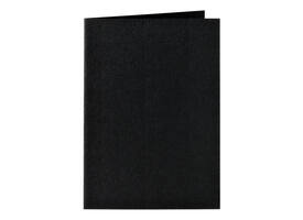 Correspondentiekaart Papicolor dubbel 105x148mm ravenzwart pak à 6 stuks