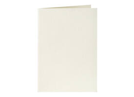 Correspondentiekaart Papicolor dubbel 105x148mm anjerwit pak à 6 stuks