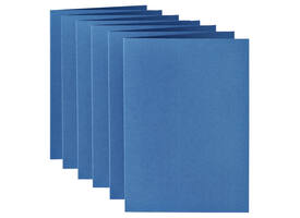 Correspondentiekaart Papicolor dubbel 105x148mm donkerblauw pak à 6 stuks