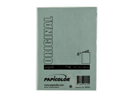 Correspondentiekaart Papicolor dubbel 105x148mm dennengroen pak à 6 stuks