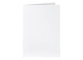Correspondentiekaart Papicolor dubbel 105x148mm kraft wit pak à 6 stuks