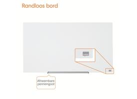 Glasbord Nobo Impression Pro 99,3x55,9cm briljant wit