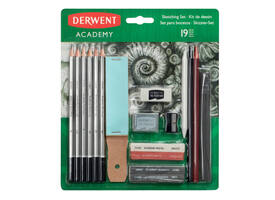 Grafietschetsset Derwent Academy 19-delig