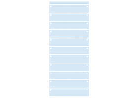 Things to do Djois Atlanta recycled papier Today 140x297mm 125vel 70gr blauw