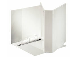 Presentatieringband Esselte panorama A4 maxi 4-rings D-mechaniek 60mm wit