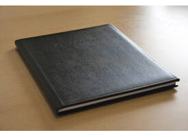 Condoleancealbum Kangaro 260x210mm zwart