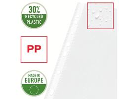 Showtas Esselte standaard 0,07mm PP A4 100 stuks