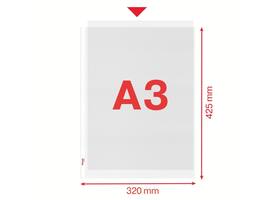 Showtas Esselte PP A3 recht 50 stuks