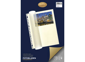 Interieur Multo fotobladen A4 23-gaats met dekvel chamois 20 vel