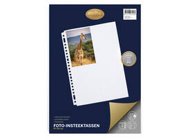 Fototas Multo A4 23-gaats 4-vaks 10X15cm PP transparant 10 stuks