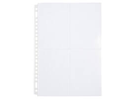 Fototas Multo A4 23-gaats 4-vaks 10X15cm PP transparant 10 stuks