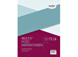 Fototas Multo A4 23-gaats 2-vaks 148x210mm PP mat 10 stuks