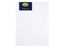 Showtas Multo 23-gaats A4 235x312mm PP voor 10 visitekaartjes 10 stuks