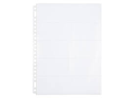 Showtas Multo 23-gaats A4 235x312mm PP voor 10 visitekaartjes 10 stuks