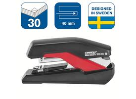 Nietmachine Rapid SO30c halfstrip 30vel 24/6 zwart/rood