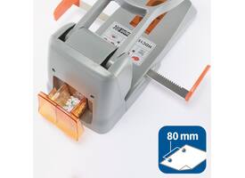 Perforator Rapid Supreme HDC150/2 heavy duty 2-gaats 150 vel zilver/oranje