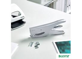 Niettang Leitz achterlaadmodel P3 40 vel zilver