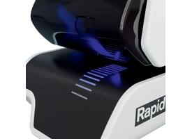 Nietmachine Rapid Supreme contactloos elektrisch 5025e 25 vel wit