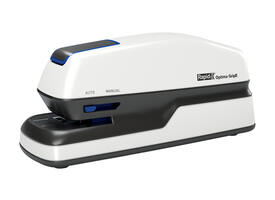 Nietmachine elektrisch Rapid Optima Grip 20vel wit/zwart