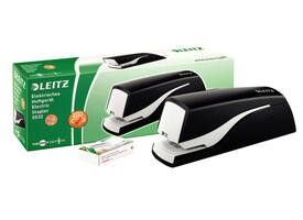 Nietmachine Leitz NeXXt elektrisch contactloos 10 vel zwart