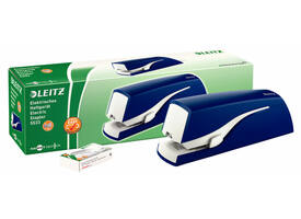 Nietmachine Leitz NeXXt elektrisch flatclinch 20 vel blauw