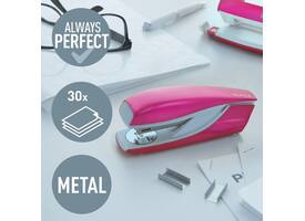 Nietmachine Leitz NeXXt Wow metaal 30 vel roze