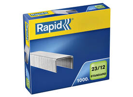 Nieten Rapid 23/12 gegalvaniseerd standaard 1000 stuks
