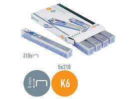 Nieten Leitz cartridge K6 26/6 5x210 stuks