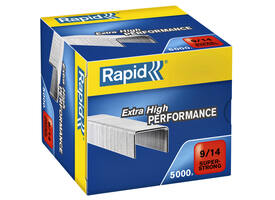 Nieten Rapid 9/14 gegalvaniseerd super strong 5000 stuks