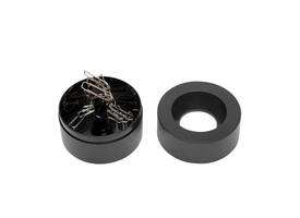 Papercliphouder MAUL Pro magnetisch Ø73mmx60mm zwart