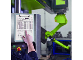 Klembord MAUL A4 staand met magneetstrip aluminium
